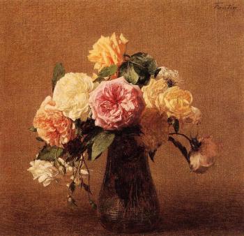 Henri Fantin-Latour : Roses IX